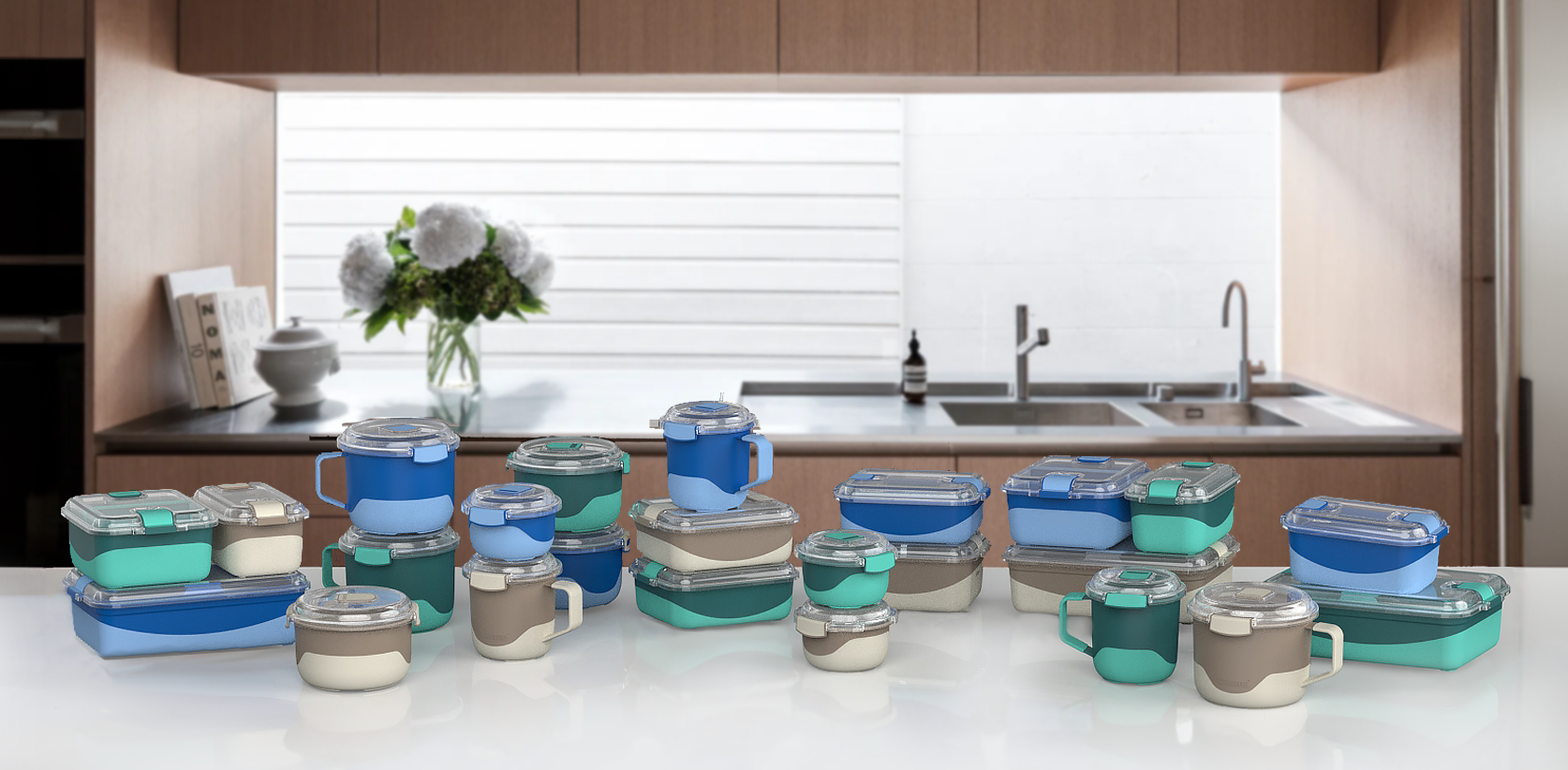 MicroBento full range in kitchen setting